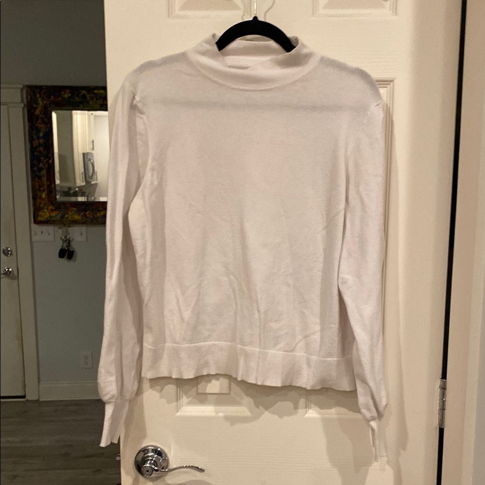 Philosophy White Sweater XL